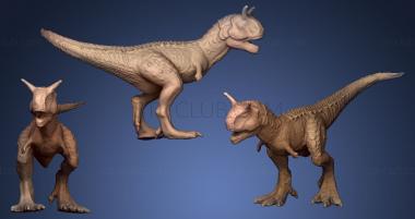 3D model Carnotaurus 1 (STL)